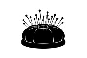 Sewing Pin Cushion Silhouette, an Illustration by hafijul (Thumbnail 5 of 14)