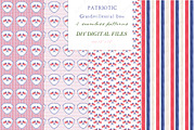 Watercolor Crest 4th July, an Illustration by LABFcreations (Thumbnail 4 of 4)