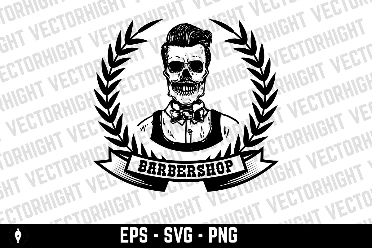 Barbershop. Illustration of bearded, a Person Illustration by Vectorhight