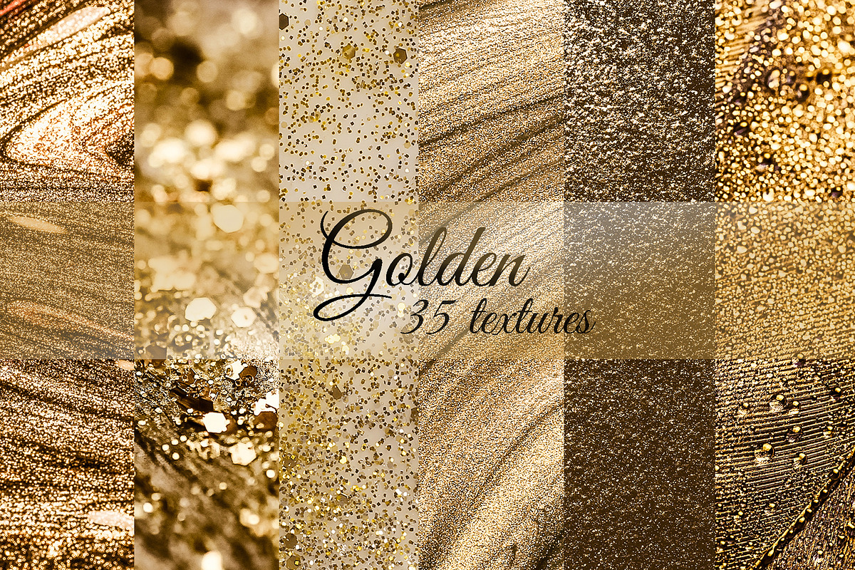 Golden glitter texture backgrounds, a Texture Graphic by Anntuan (Photo 1 of 14)