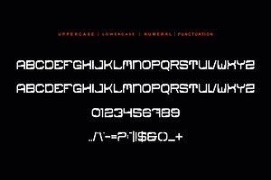 Gespora - Space & Tech Font