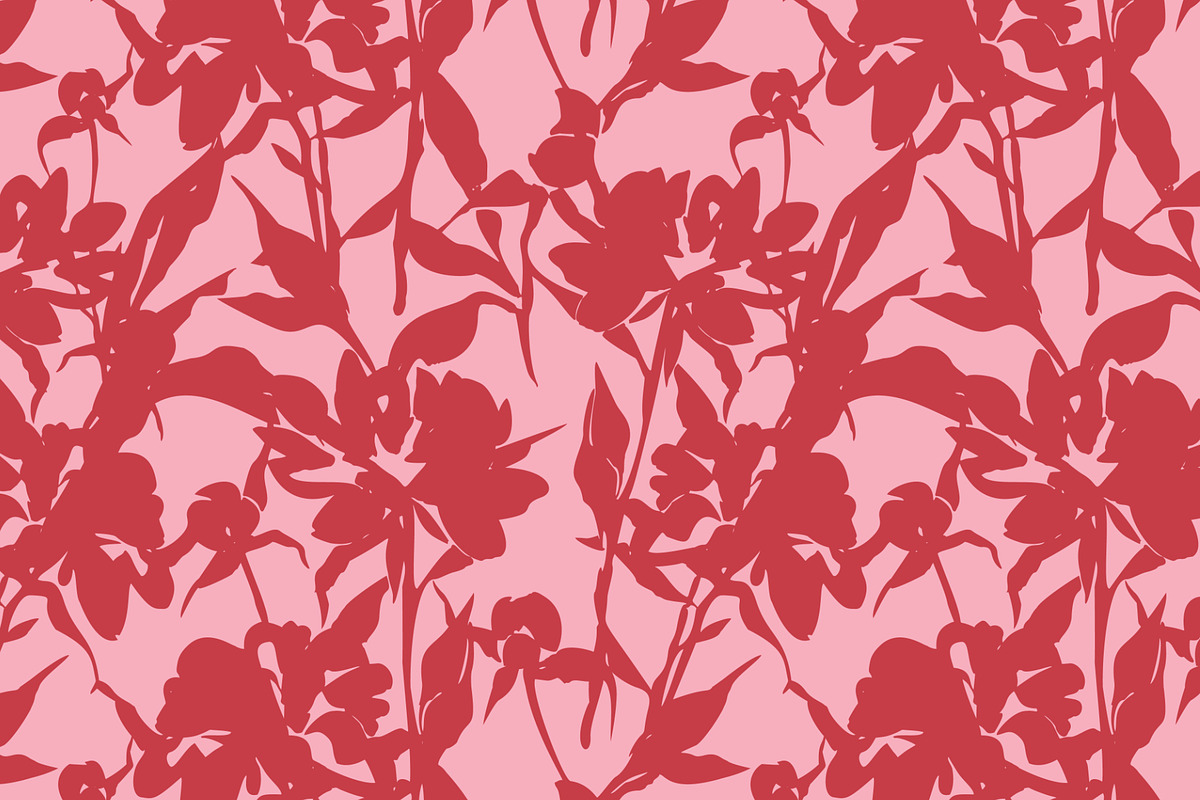 Blooming peony. 4 seamless patterns., a Pattern Graphic by GALAKAM (Photo 2 of 6)