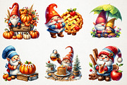 Gnome Thanksgiving Mood Clipart, an Illustration by RobertsArt (Thumbnail 7 of 7)