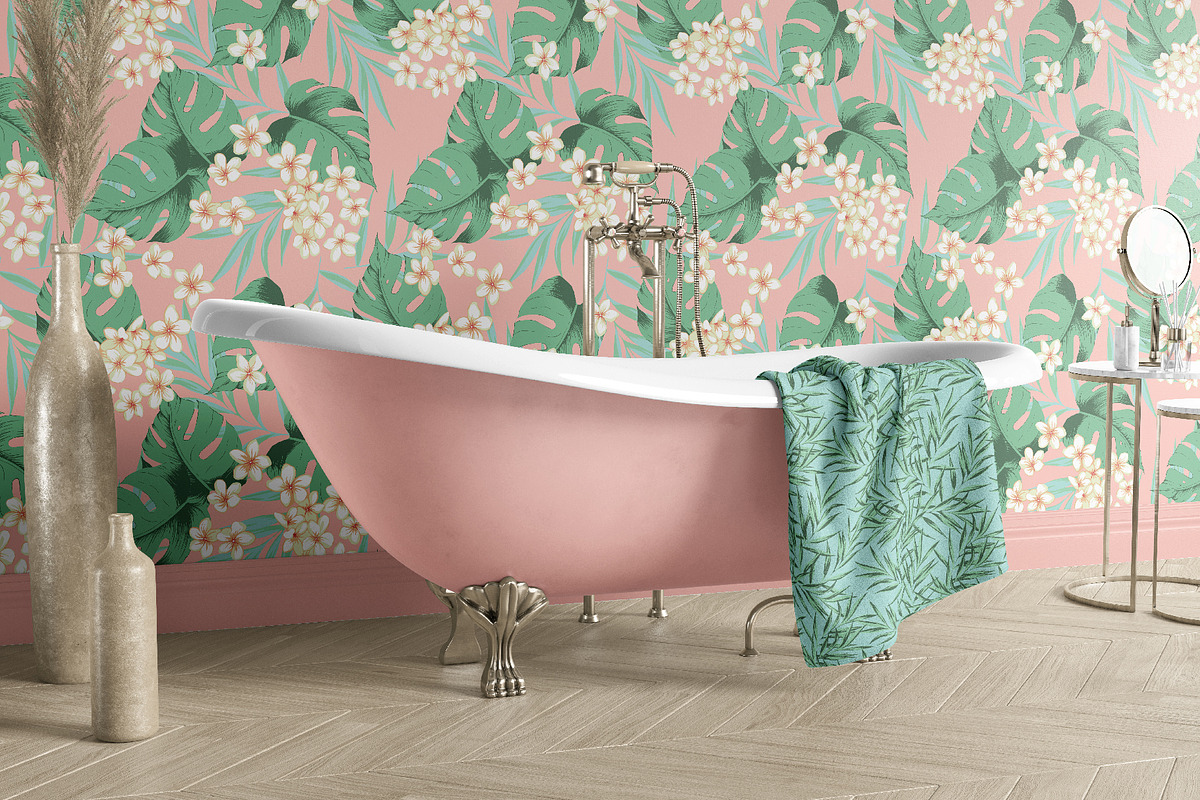 Alba Tropicale | Vector patterns set, a Pattern Graphic by Tanya Vollar (Photo 9 of 11)