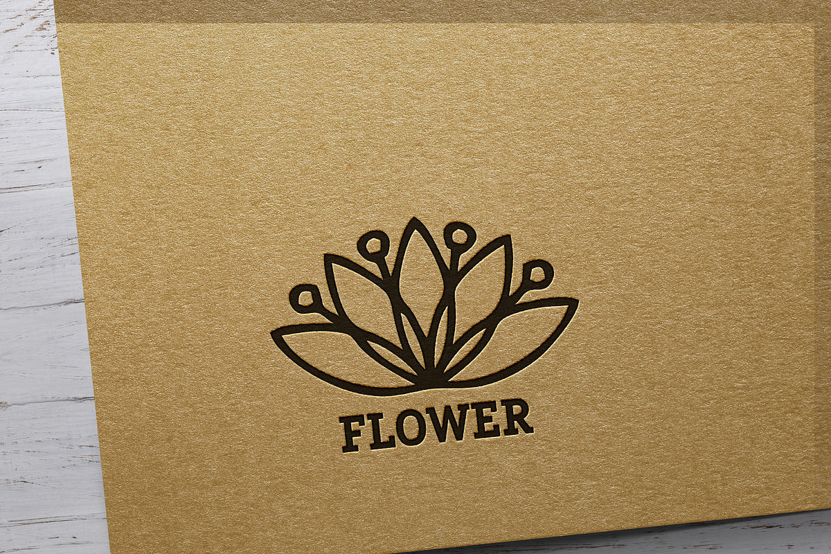 Lotus, conceptual flowers, a Branding & Logo Template by Pgmart (Photo 3 of 5)