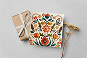9 Folk Flower Pattern Illustration, a Decorative Illustration by ARTOZEN DIGITAL (Thumbnail 10 of 11)