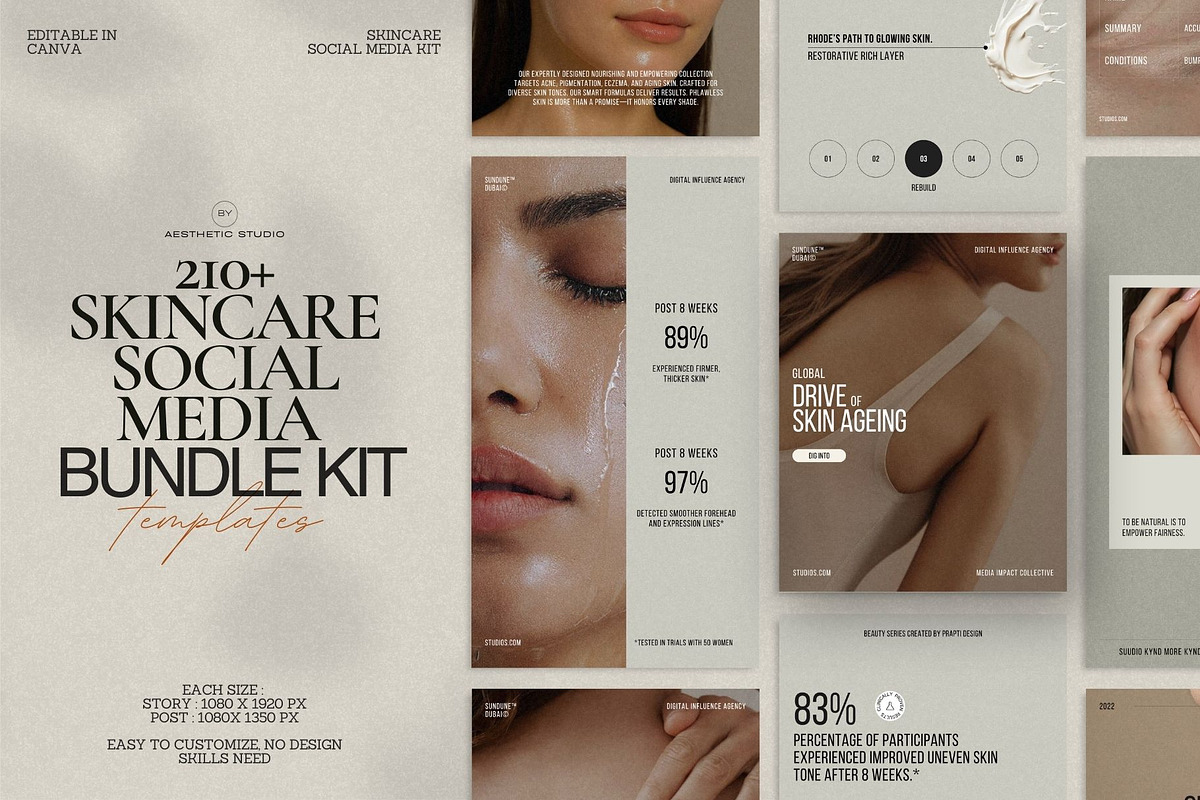 Modern Story & Post Skin Bundle