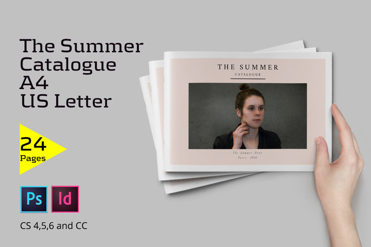 The Summer Catalogue, a Brochure Template by Firtana (Photo 1 of 11)