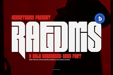 Raedmis | Bold Condensed Sans Serif