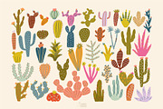 Cactus Graphic Collection, an Object Graphic by AnkaDrozd (Thumbnail 2 of 7)