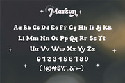 Marson - Groovy Retro Font, a Handwritten Font by Flawless And Co (Thumbnail 8 of 10)