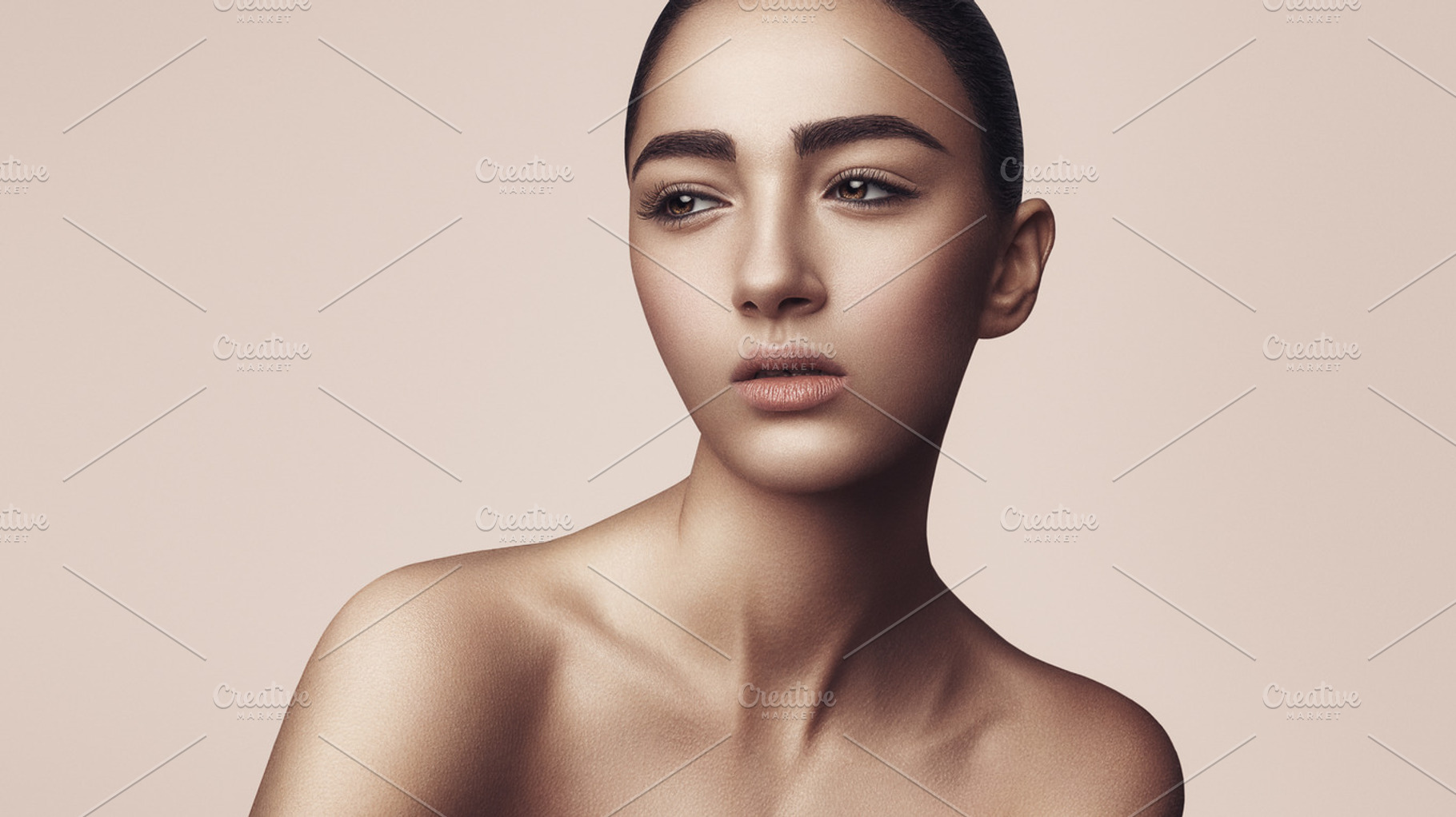 The girl with a natural makeup, a Beauty & Fashion Photo by Slava Samoilenko
