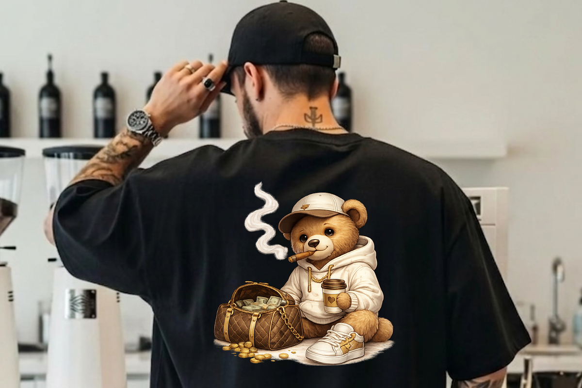 Luxury Teddy Bear PNG, Designer Bear, a Graphic by Vector Portal (Photo 3 of 6)