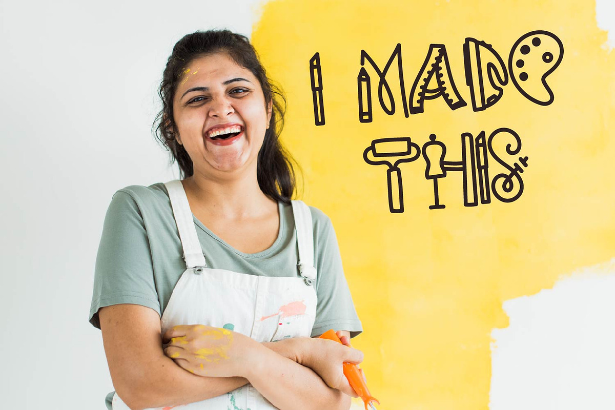 Crafty Mom - Craft Supply Font preview 8