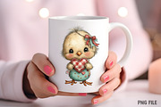 Whimsical Easter Gingham Clipart, an Illustration by Craft Nest (Thumbnail 8 of 11)