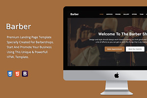 Barber - Premium HTML Template