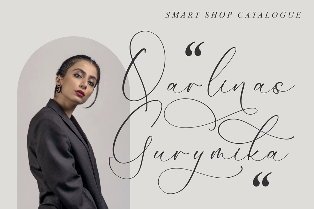 Dilanda Merlinmota Beauty Script, a Script Font by Storytype Studio (Photo 3 of 12)