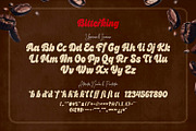 Bitterking - Retro Delicious Font, a Script Font by ikiiko (Thumbnail 6 of 7)