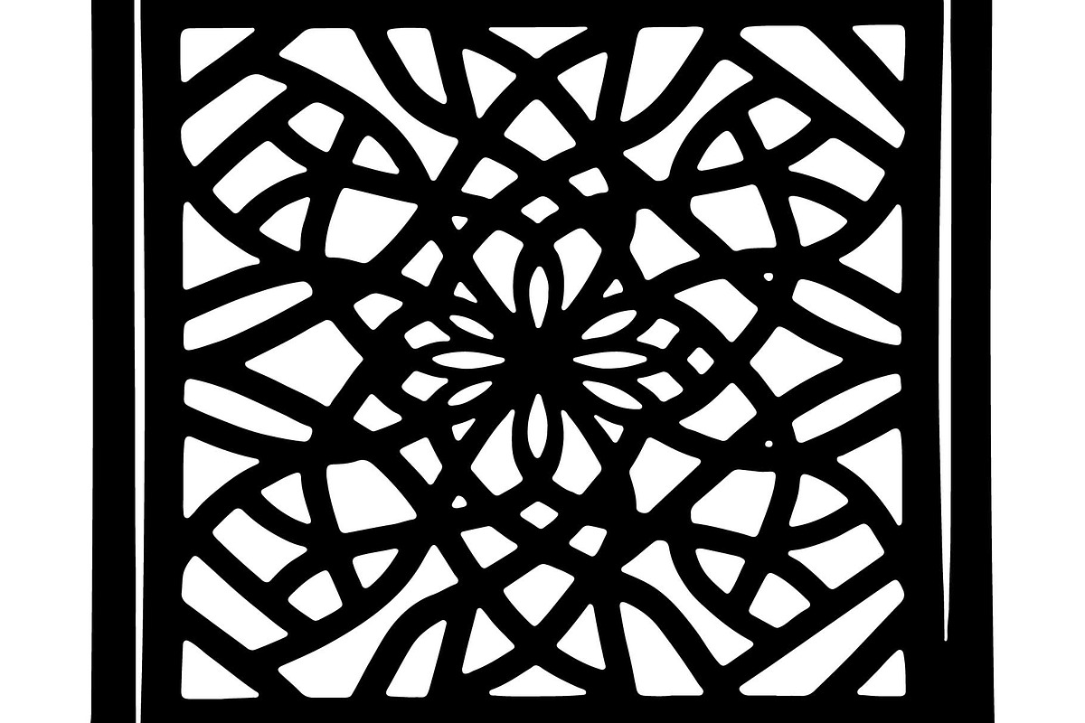 Intricate Decor Panel Bundle, an Object Graphic by Designer_Momina (Photo 12 of 13)