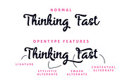 Skyoval Typeface (Intro 30% off), a Script Font by ianmikraz (Thumbnail 4 of 5)