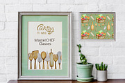 Cooking wooden tool clipart, an Object Graphic by svetlanaARTdreams (Thumbnail 10 of 11)