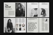 QUINN / Portfolio Magazine Template, a Brochure Template by Studio Dara (Thumbnail 5 of 18)