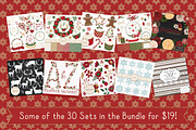 Huge Christmas Art Bundle - Save 87%, a Decorative Illustration by Amanda Ilkov (Thumbnail 3 of 3)