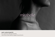 Mirabelle – Semi-Custom Brand Kit, a Branding & Logo Template by Local Desk Designstudio (Thumbnail 1 of 13)
