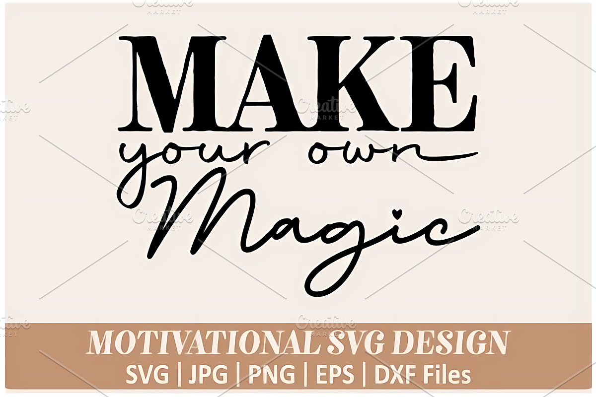 Motivational Quotes Svg Bundle, a Decorative Illustration by Design Station (Photo 7 of 7)