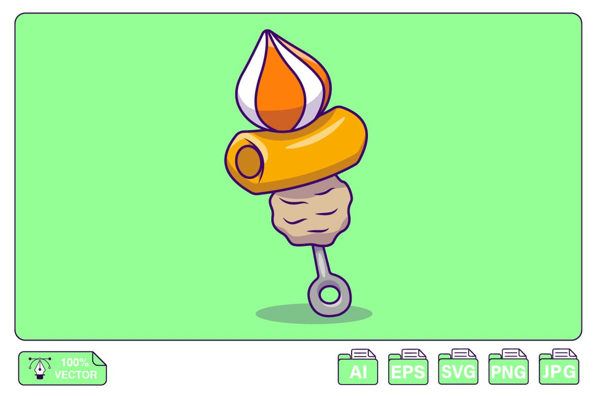 Japanese Stick Food Cartoon, a Food Illustration by Artstorystudio (Photo 1 of 3)