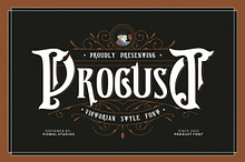 Progust - Vintage Font