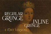 Queen - Display Font, a Serif Font by JumboDesign (Thumbnail 2 of 6)