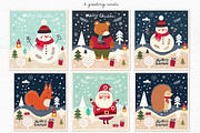 Big Christmas Bundle, an Animal Illustration by MoleskoStudio (Thumbnail 8 of 11)