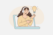 Customer Service Illustration, an Object Graphic by Jump Studio (Thumbnail 12 of 12)