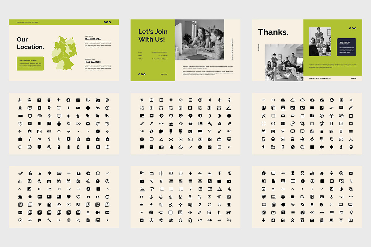 Hesta : School eClass Google Slides, a Presentation Template by Punkl Camp (Photo 5 of 9)