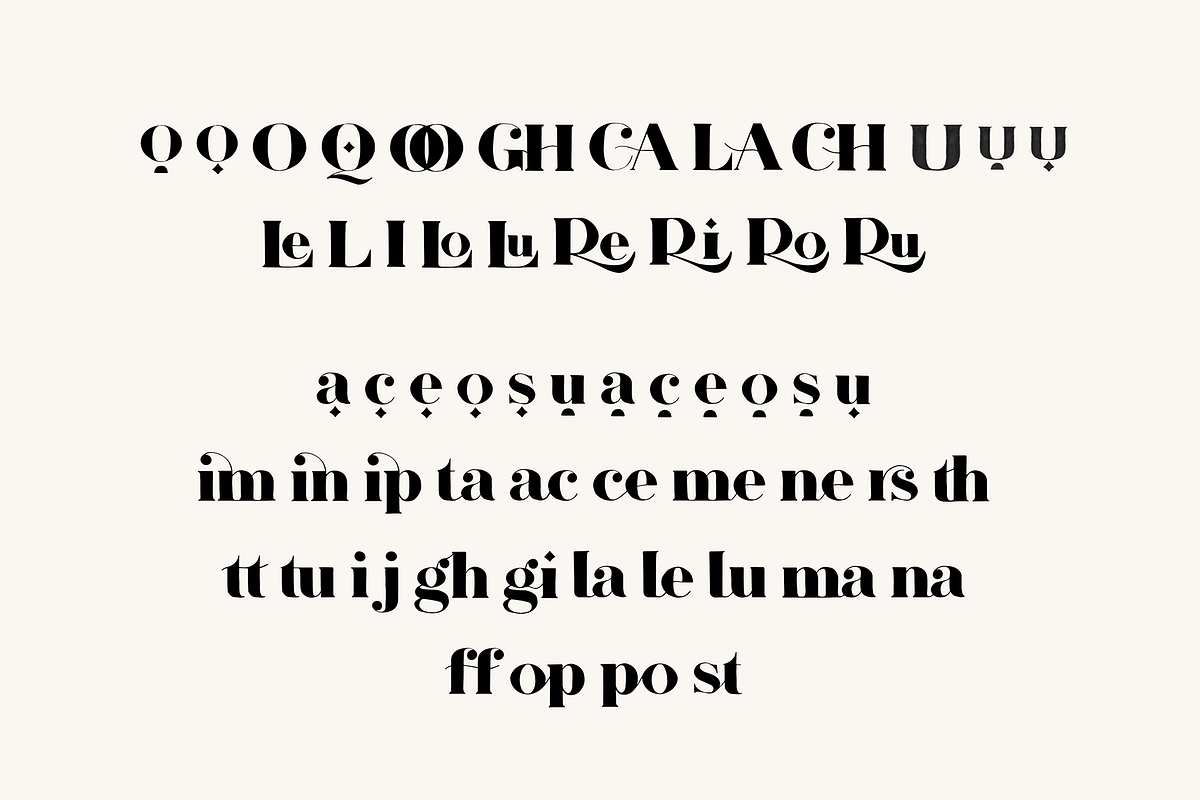 Velvet Gem Font Family, a Serif Font by gafaroff studio (Photo 11 of 15)