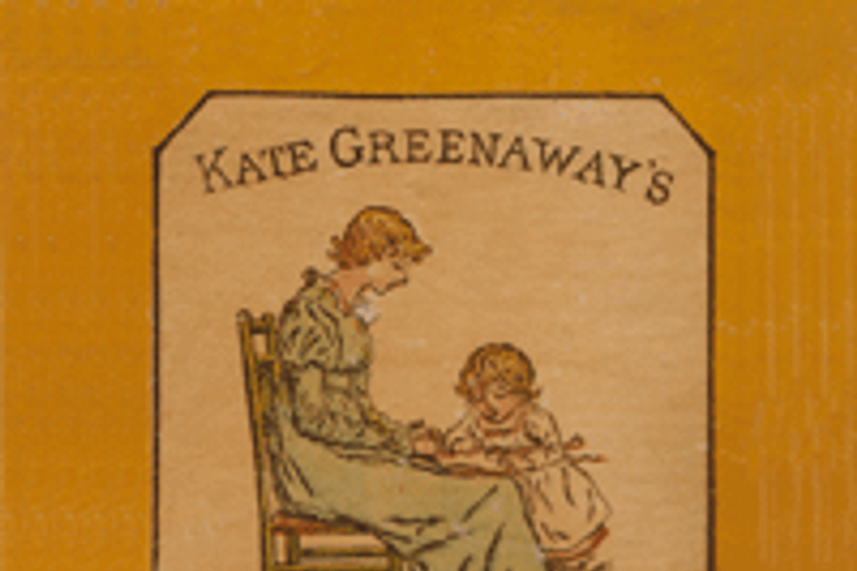Kate Greenaways Alphabet, a Serif Font by Wiescher-Design