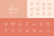 Beauty Icon Art Set, an Outline Icon by Prosymbols (Thumbnail 5 of 8)