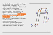 La Rochelle | Serif Family-83 Style, a Serif Font by Black Studio (Thumbnail 11 of 15)