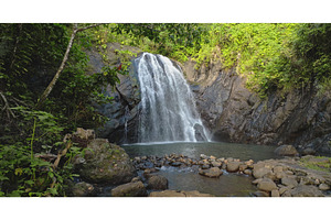 Vuadomo Waterfall in Savusavu Fiji