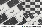 Business Card Mockup, an Advertising Mockup by Farabion Studio (Thumbnail 1 of 4)
