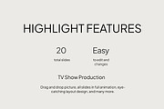 TV Show Production Keynote, a Presentation Template by Loin Studio (Thumbnail 2 of 4)