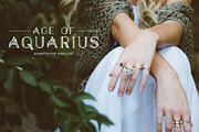 Aquarius – A Tropical Font Family, a Sans Serif Font by GraphicsByKassy (Thumbnail 7 of 19)