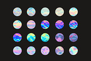 20 Holographic seamless textures, a Texture Graphic by Pykhtik Design Shop (Thumbnail 2 of 4)
