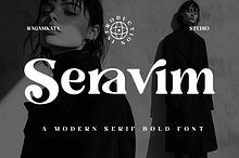 Seravim - Modern Bold Serif Font