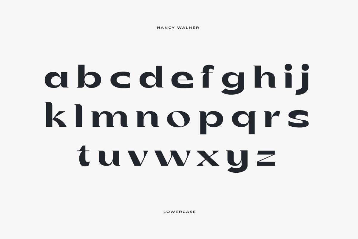 Nancy Walner Modern Sans, a Sans Serif Font by Yukita Creative (Photo 11 of 12)
