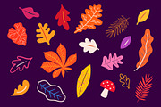 Autumn playful collection, a Seasonal Illustration by MoleskoStudio (Thumbnail 2 of 16)