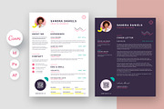 The Resume Flyer Canva Template, a Resume Template by artbart (Thumbnail 1 of 10)