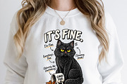 It's Fine Everything's Fine PNG, an Object Graphic by Star Graphic Design (Thumbnail 3 of 12)