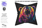 Animated Pillow Video Mockup, a Household Mockup by StyledProductMockups (Thumbnail 4 of 15)